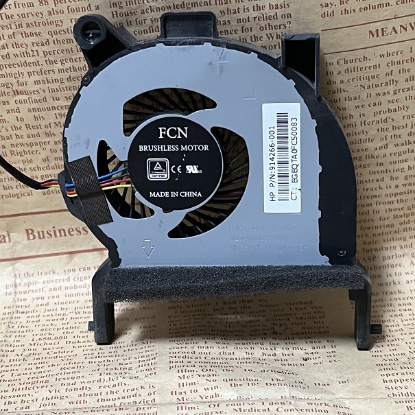 Chgh ban đầu hp/hp prodesk mini 600 g3 400 g3 fan 914266-001