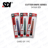 SDI 5416A-SDI Cutter Knife In Sliding Card 146mm x 20mm / 9mm (1 pc/card)