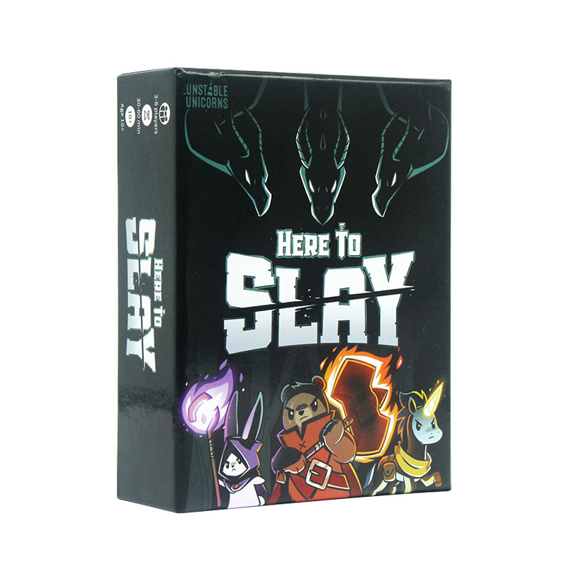 English Version Here To Slay Here Battle Foundation Plus Extended Family Party Game Card Board Game