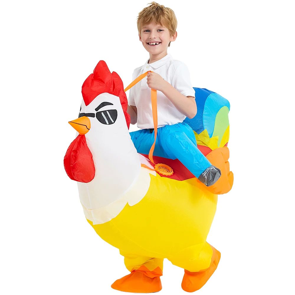 Trẻ Em Trẻ Em Khủng Long Unicorn trang phục bơm hơi Dễ Thương Vui Quần Áo Cho Nam Nữ Halloween Giáng