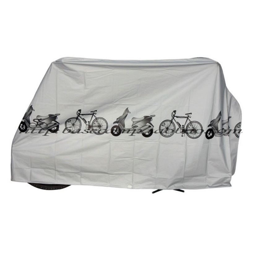 Áo trùm xe máy màu bạc - bx3430