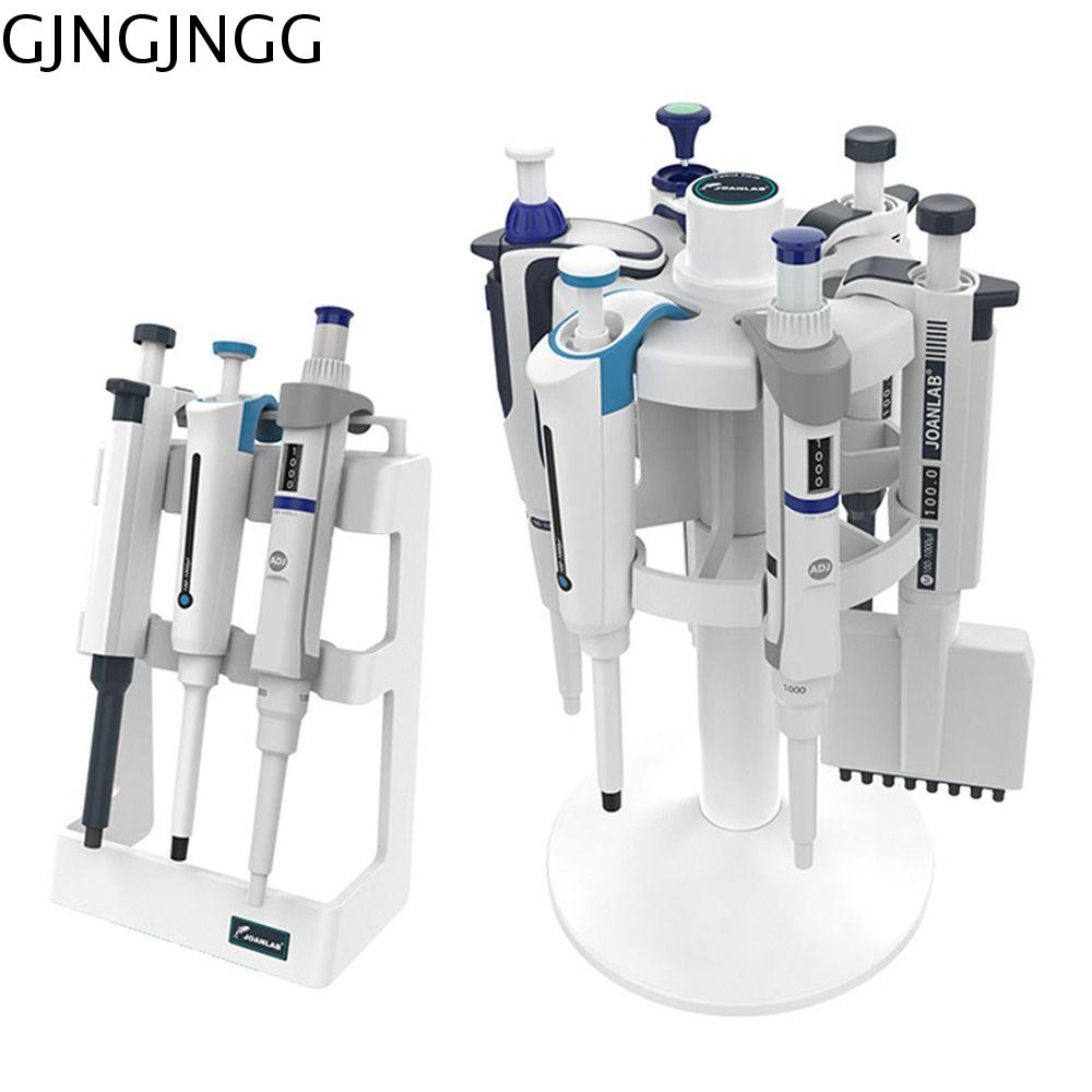 GJNGJNGG Phổ thông Giá Pipet phòng thí nghiệm Vị trí 3/6/9 Xoay 360 độ Giá đựng Pipet tròn Vật tư th