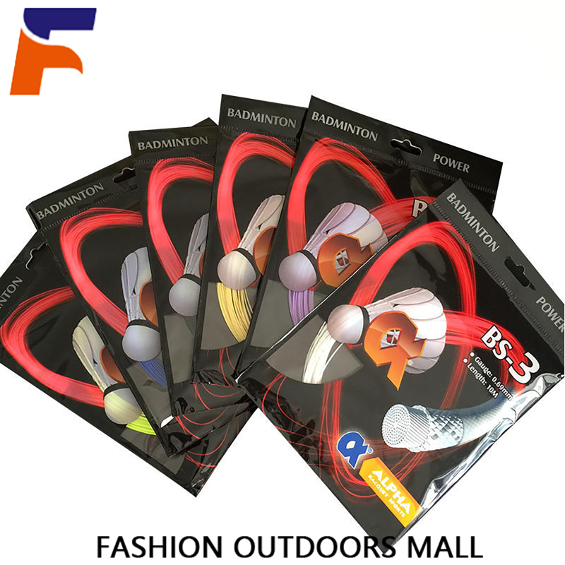 【Heguo thời trang ngoài trời mall】 dây vợt cầu lông Quả bóng bàn luyện tập Alpha BS3 dây quả bóng bàn luyện tập 0.69mm / 10M (màu sắc được vận chuyển ngẫu nhiên)