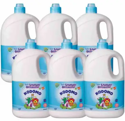 Kodomo Baby Laundry Detergent Nature Care 2L x 6 Bottles