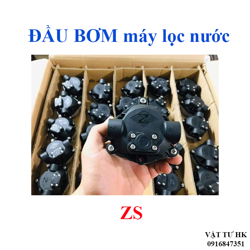 Đầu bơm máy lọc nước ro, máy phun sương zs, phớt bơm ro 24v karofi tốt
