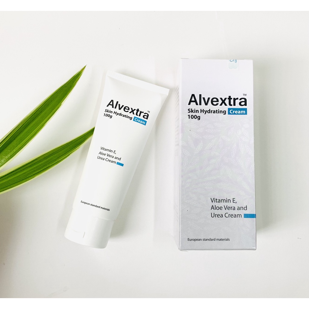 Kem dưỡng ẩm Alvextra Skin Hydrating 100mg giúp dưỡng ẩm, giảm nếp nhăn, ngừa khô da và lão hóa da