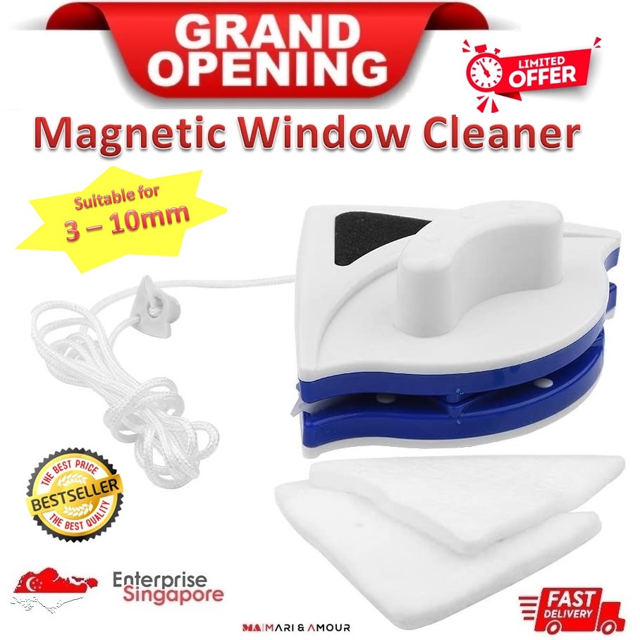 Promotion Bright Tools The Glider S 1 Magnetic Window Cleaner For Single Glazed Windows Lazada Singapore