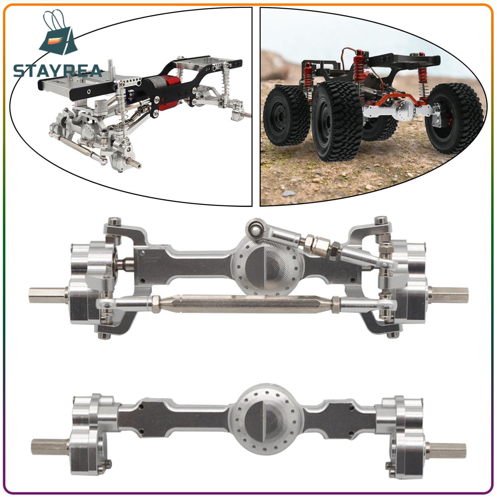 Homyl RC Car Front and Rear Axle Set Practical Aluminum Alloy DIY Accessory for 1/12 MN91 MN45 MN40 B14 ราคา 927 บาท*ส่งฟรี