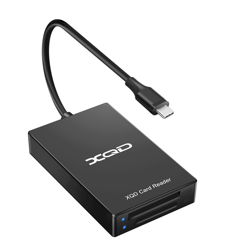 Type c usb 3.0 sd xqd memory card reader transfer m/g series for os windows computer