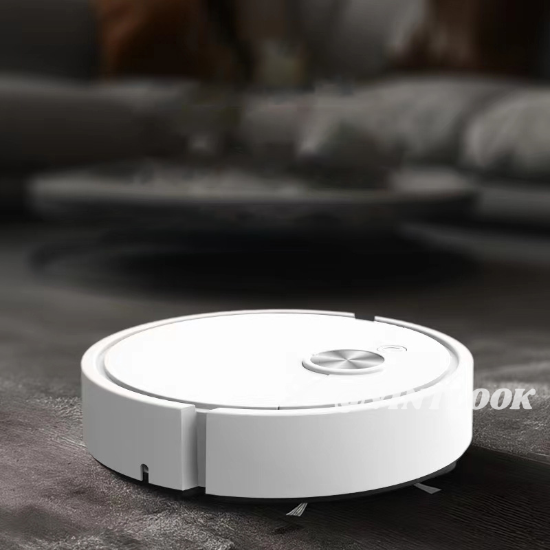 VINTLOOK Cordless vacuum cleaner Household vacuum cleaner Vacuum cleaning robot Built-in vacuum cleaner Long battery life USB charging Sweeping machine ราคา 106 บาท*ส่งฟรี