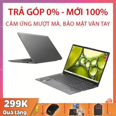 [Trả góp 0%] (MỚI 100%) Lenovo Ideapad Slim 3 15ITL6 Màn Cảm Ứng Sang Chảnh, i5-1135G7, RAM 12G, SSD 256G, VGA Iris Xe Graphics, Màn 15.6 FullHD IPS, Touch