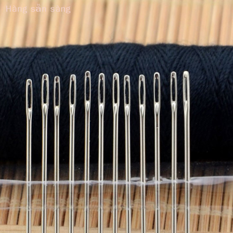 25pcs độ cứng cao thép không gỉ may kim chéo may quần áo kim