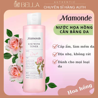 Nước Hoa Hồng Rose Water Toner Mamonde 250ml Dành Cho Mọi Loại Da