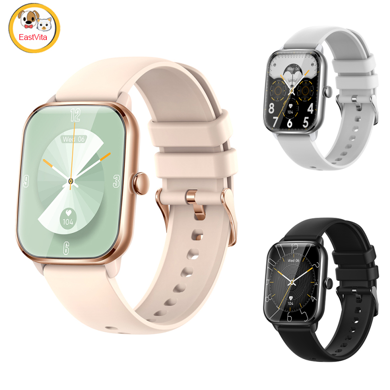 KT65 Smart Watch For Men Women 1.9" Touch Screen Fitness Watch IP67 Waterproof Activity Trackers Answer Make Calls ราคา 744 บาท*ส่งฟรี