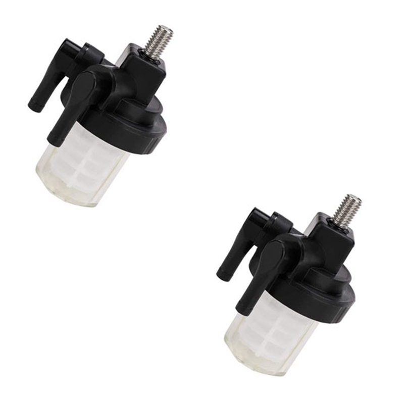 2 Pcs Fuel Filter Replacement for Outboard Motor 9.9HP 15HP 20HP 25HP 30HP 40HP 55HP 48HP 50HP 55HP 60HP 70HP 61N-24560-00