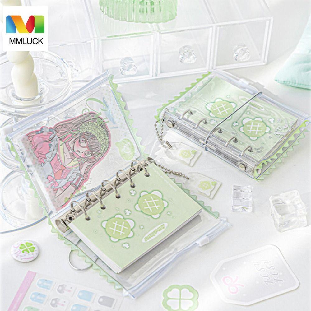 MMLUCK Sổ tay Máy Tính Xách Tay Có Túi M5 Mini Di động Sổ tay rời Văn phòng phẩm Dễ thương Sổ tài khoản cầm tay Bé trai bé gái
