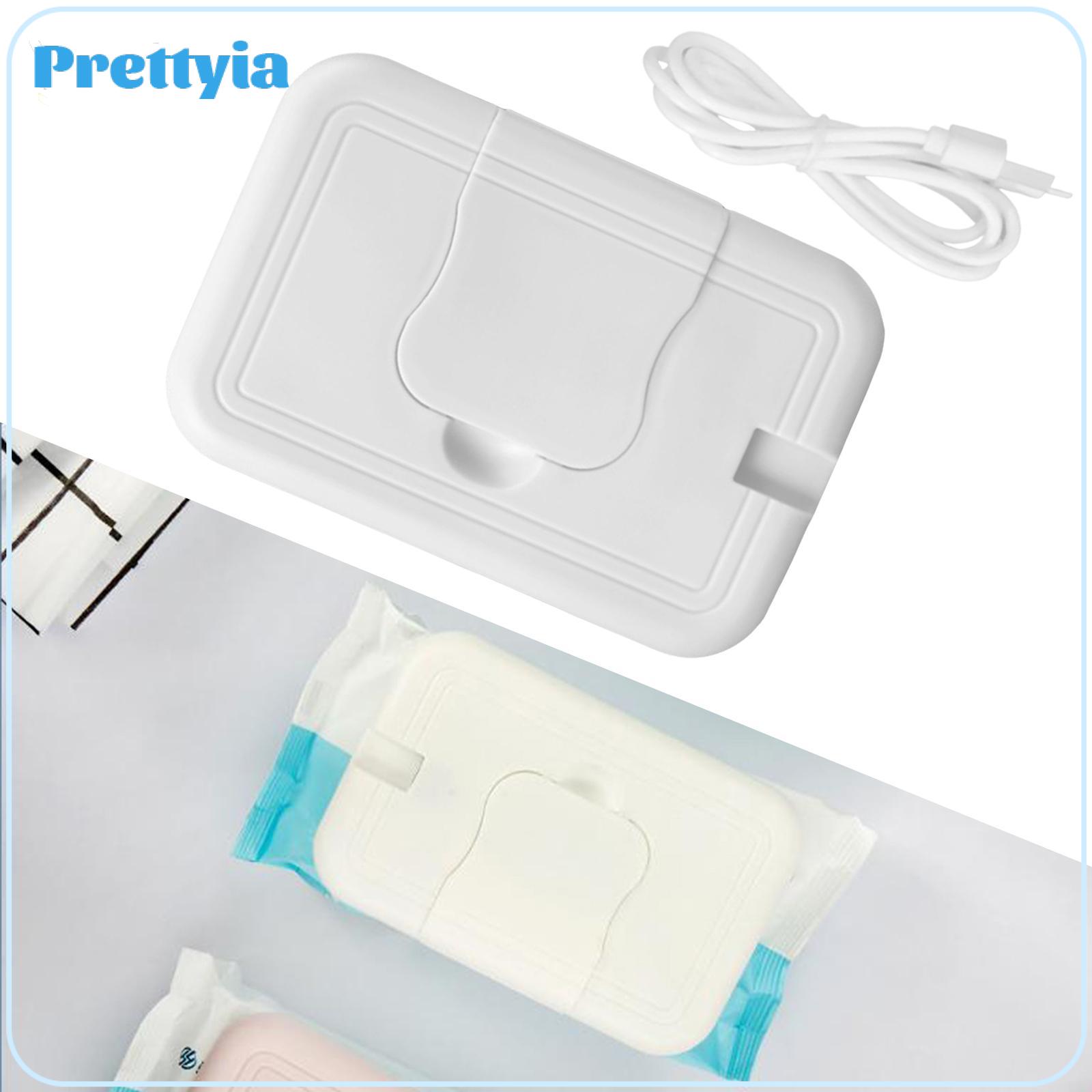 Prettyia Compact Wet Tissue Heating Box Household USB Powered Wipes Heater for Traveling Home ราคา 222 บาท*ส่งฟรี