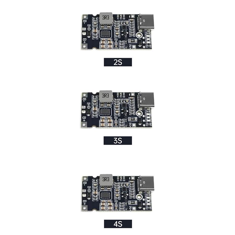 Special 2S 3S 4S 4.5V-15V 18W 2A Lithium Battery Charging Module Support QC Fast Charge with Temperature Protection