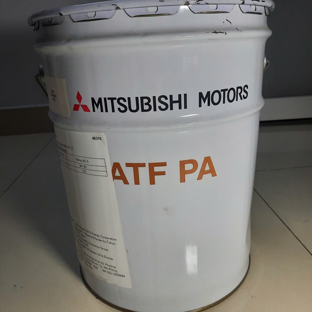 Dầu Hộp Số Tự Động ATF Mitsubishi PA Xô 20L - Chất Lượng Cao