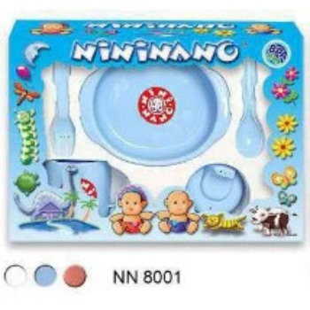 NININANO Feeding set LB 8001/ LB 8002 / alat makan bayi / peralatan makan baby / Lusty Buny