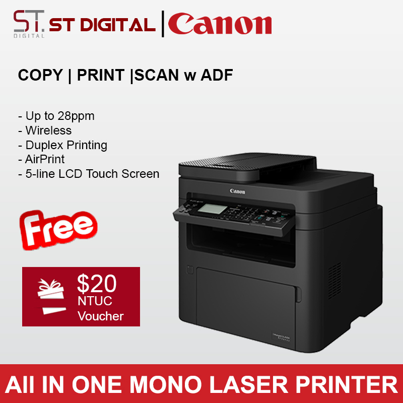 Canon ImageCLASS MF264dw Multifunction MonoChrome Laser Printer MF-264dw MF 264dw MF264 dw Singapore