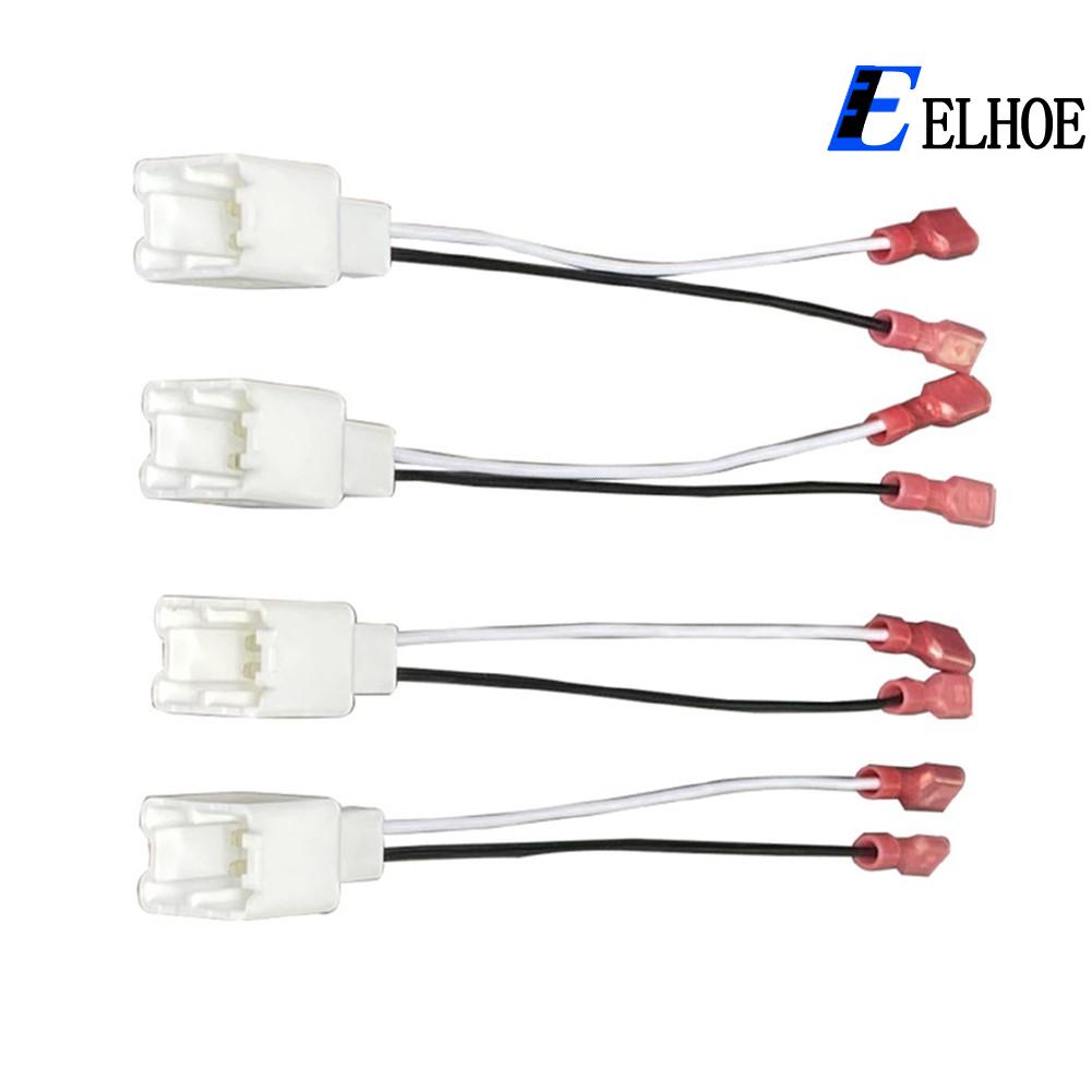 【bonjoy】 Speaker Wiring Harness Connector 4pcs Cable Adapter for Nissan For Infiniti [niceday Auto Parts Hot Sale] ราคา 138 บาท*ส่งฟรี