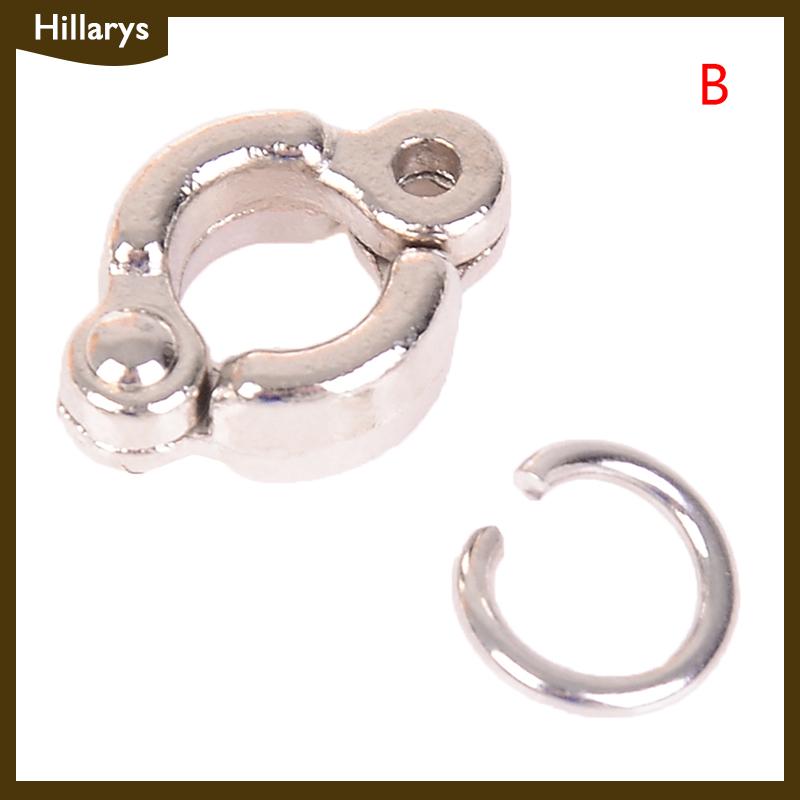 [Hillarys] 2 chiếc vòng dây xích huấn luyện chim thú cưng kẹp phụ kiện bay cho vẹt vòng chân chim bồ câu - 3