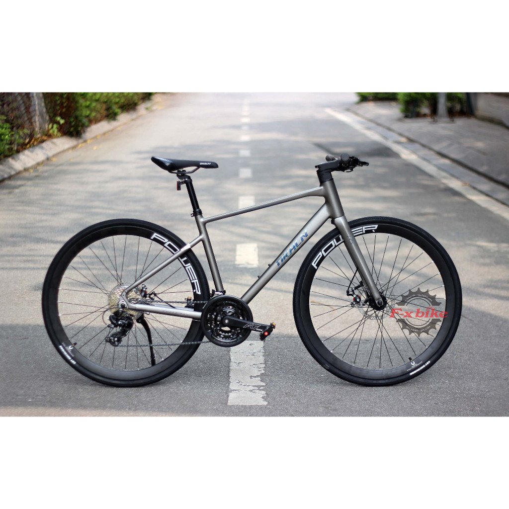 Xe Đạp DKALN RS350 F-x Bike, Dây Đi Bên Trong Toàn Bộ, Số Shimano Nhật Bản Chính Hãng