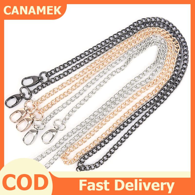 CANAMEK Ví kim loại 100cm dây xích Túi đeo chéo vai quai xách túi xách thay thế