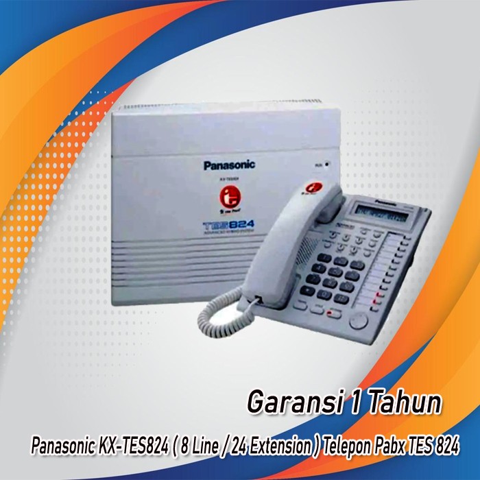 PANASONIC KX-TES824 8 LINE 24 EXTENSION PABX TES824-Shelishop13 Harga  14,212,000 Ringgit*Penghantaran Percuma