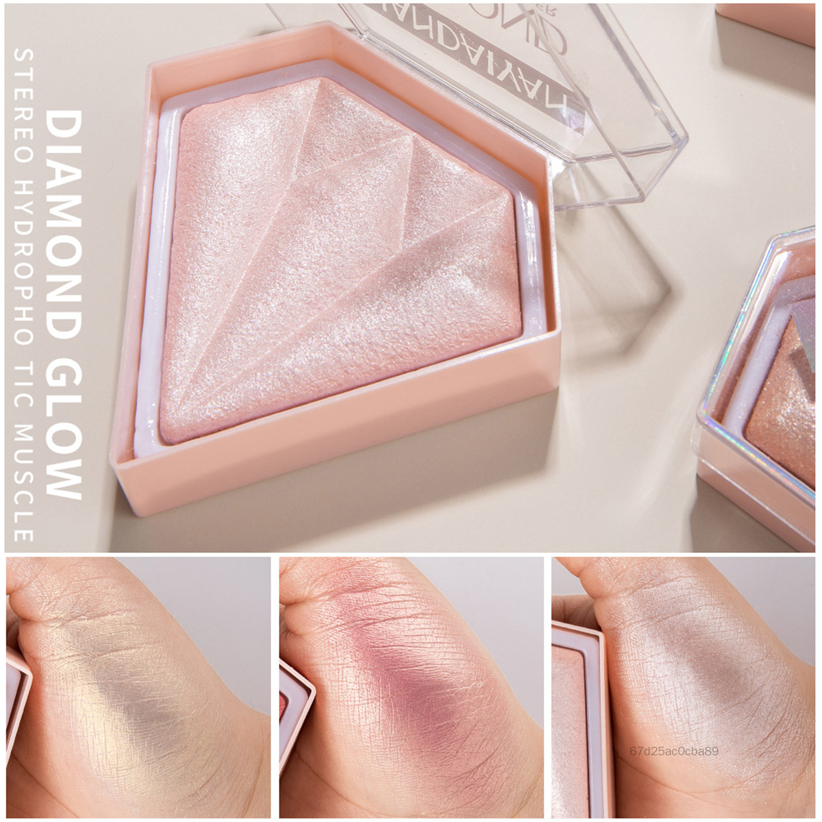 Natural Oil Control Pressed Powder Lightweight Shine Free Formula Pressed Powder Makes Skin Downy Natural Makeup RH-VN