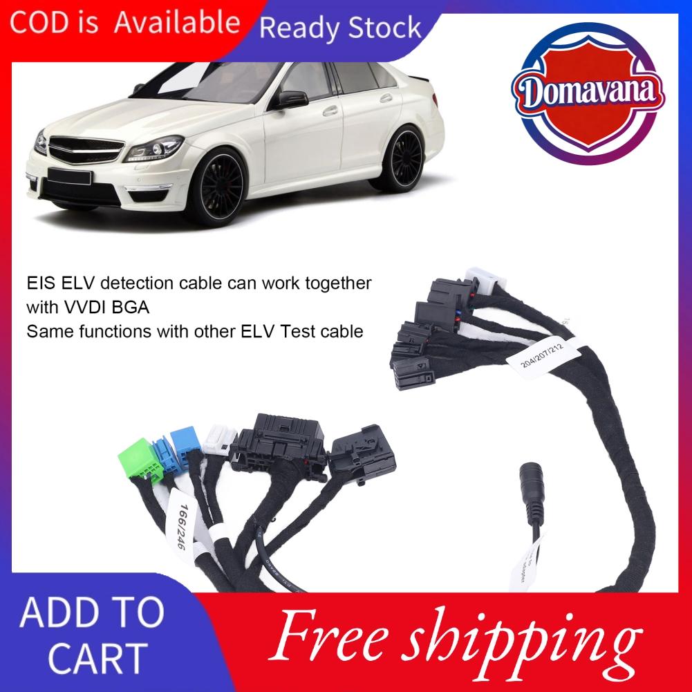 Domavana ELV Cáp Thử 5 Trong 1 Khả Năng Chịu Nhiệt Làm Việc Với VVDI BGA Thiết Thực EIS Dây Phát Hiện ABS Cho Sửa Chữa Ô Tô Giá 697,000 Đồng*Miễn phí vận chuyển