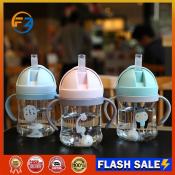 FZ Anti-Choked Baby Drinking Bottle with Sippy Cup Strap