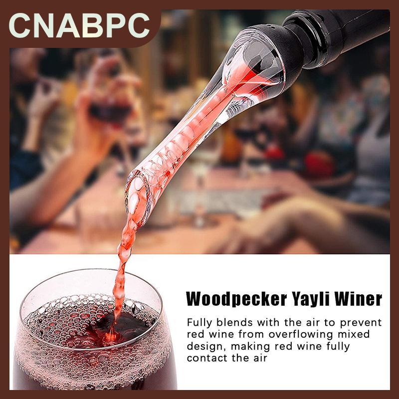 CNABPC Rượu vang sục khí pourer vòi Decanter ma thuật rượu vang Decanter rượu vang Aerator nhanh chóng sục khí đổ công cụ bơm Bộ lọc di động