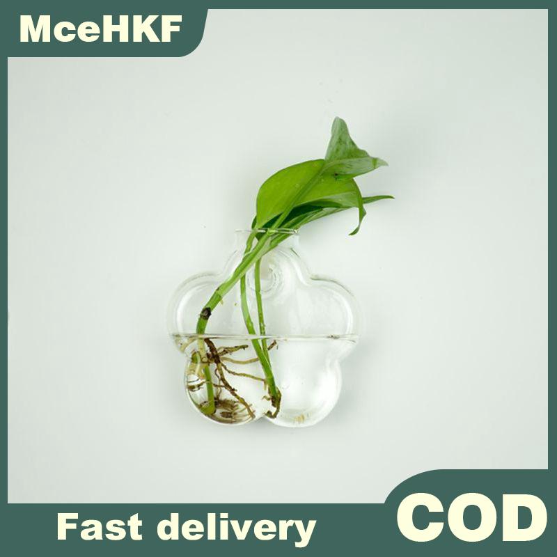 MceHKF ร้อน!แขวนแจกันแก้ว Terrarium แจกันสำหรับสวนไฮโดรโปนิกส์