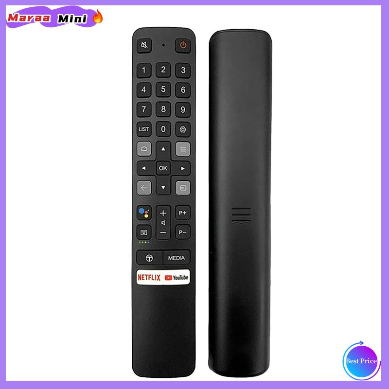 Maraa Thích hợp cho TCL ANDROID 4K LED thông minh TV rc901v fmr1 không có giọng nói điều khiển từ xa 43p725 65c728 50p728 l32s525 65c828