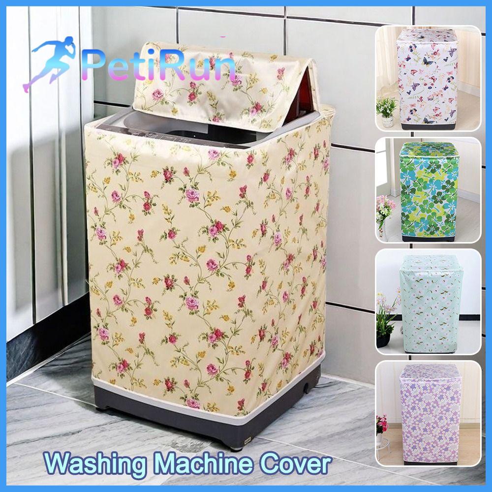 PETIRUN Chống thấm nước Bọc máy giặt Kem chống nắng Thích ứng kích thước Bọc máy giặt chống bụi Độ bền Cài đặt dễ dàng Vải bọc máy giặt Tải trọng tự động hoàn toàn