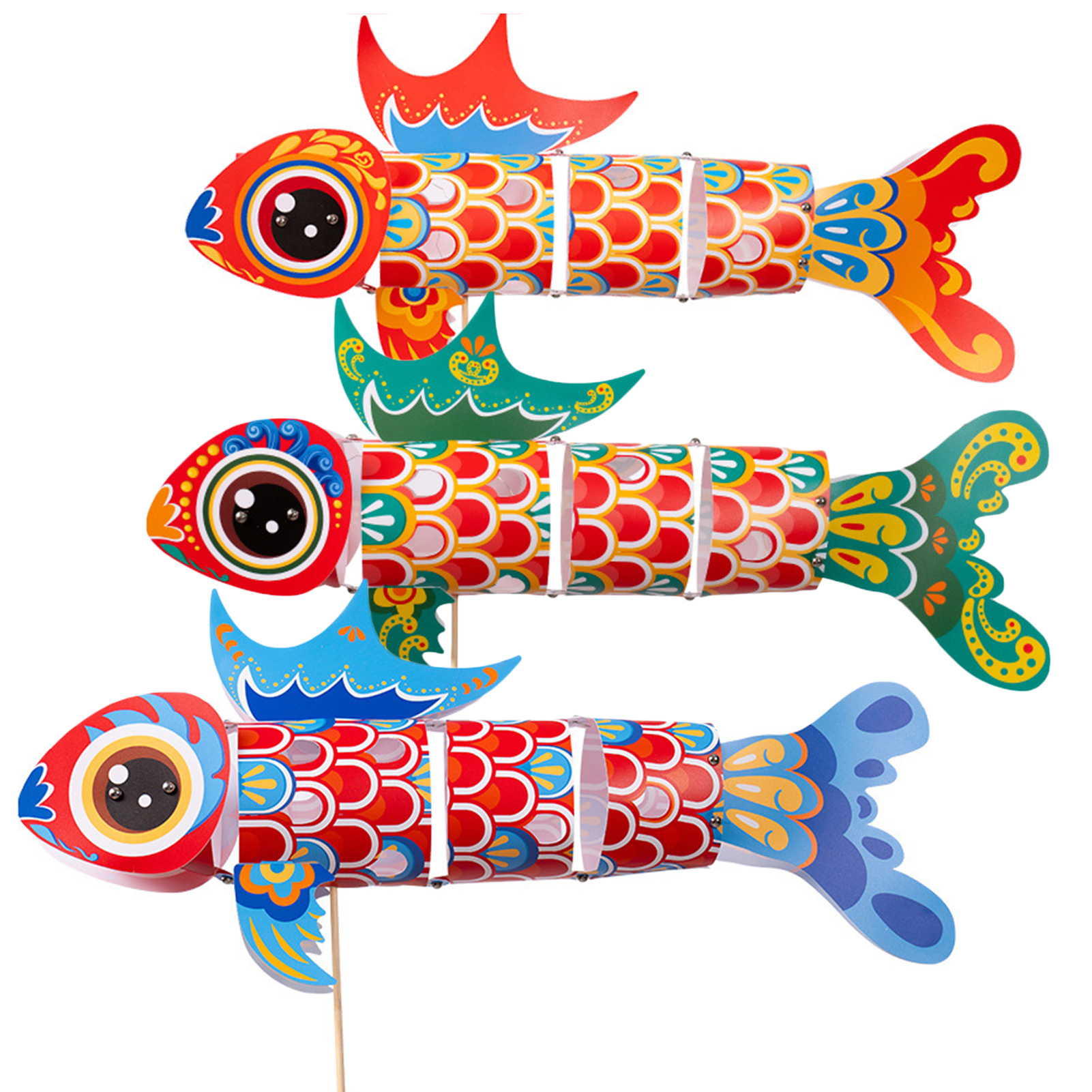 microgood Lucky Fish Lantern Red Koi