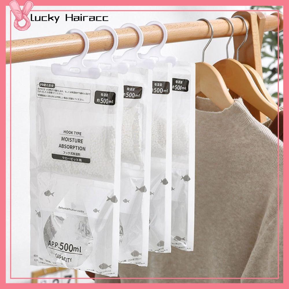LUCKY HAIRACC Giảm mùi Chất hấp thụ độ ẩm Hộ gia đình Chống nấm mốc Túi Hút Ẩm Thực tế Túi hút ẩm cho tủ quần áo