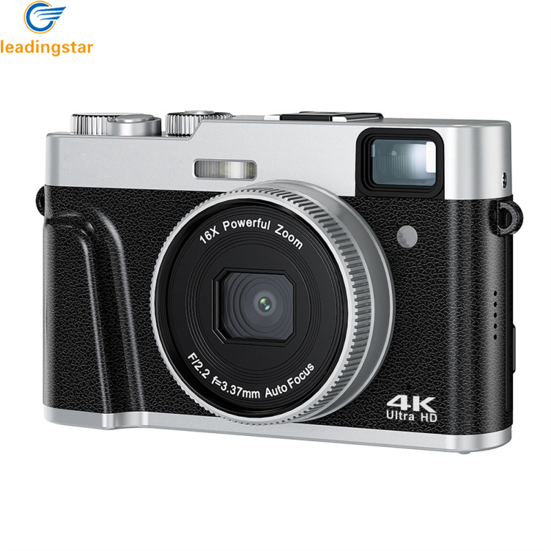 4K Digital Camera 48MP Auto Focus Vlogging Camera For YouTube 16X Digital Zoom Anti-Shake Video Camera With Flash Display ราคา 4,791 บาท*ส่งฟรี