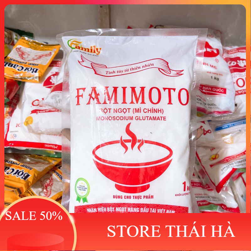 Mì Chính Famimoto Ngon Gói 2Kg Cánh To