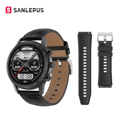 SANLEPUS NEW Smart Watch Wireless Charging Dial Calls Smartwatch IP68 Waterproof Men's Fitness Bracelet For Android Apple