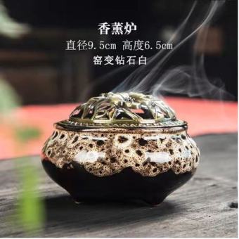 LƯ XÔNG TRẦM HƯƠNG GỐM SỨ CAO CẤP / ĐỈNH ĐỐT NHANG