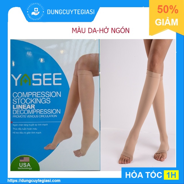 Vớ y khoa Yasee, tất chống suy giãn tĩnh mạch