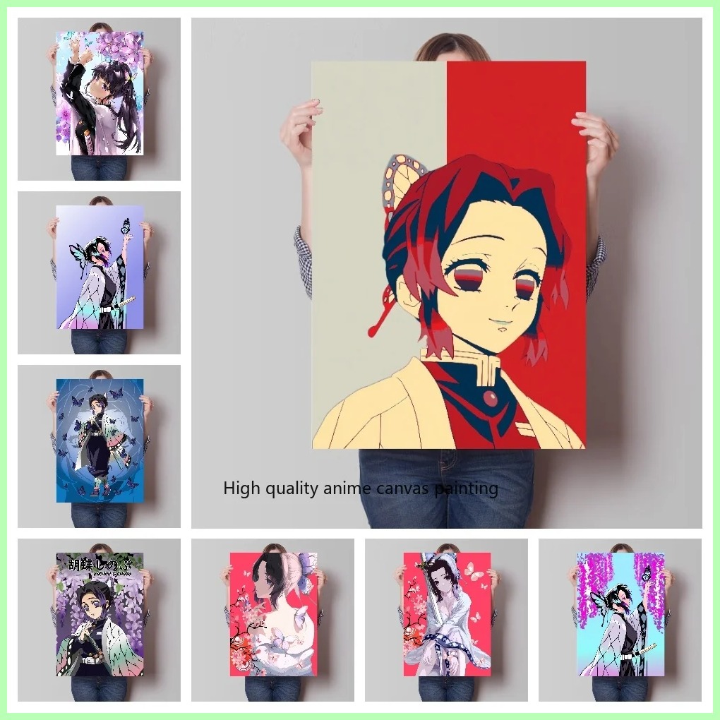 [Hot qaslsjf dsnklc 182] Anime diệt quỷ cứu nhân kochou kanae Shinobu tsuyuri kanao cô gái gợi cảm d