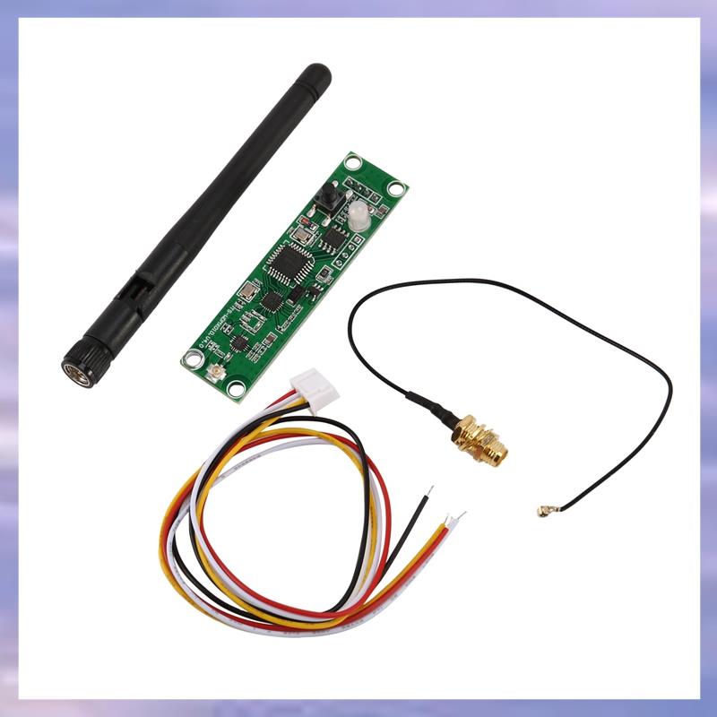 (ECRW) DMX512 2.4G LED Wireless Light Module LEDs PCB Transmitter Receiver with Controller Antenna