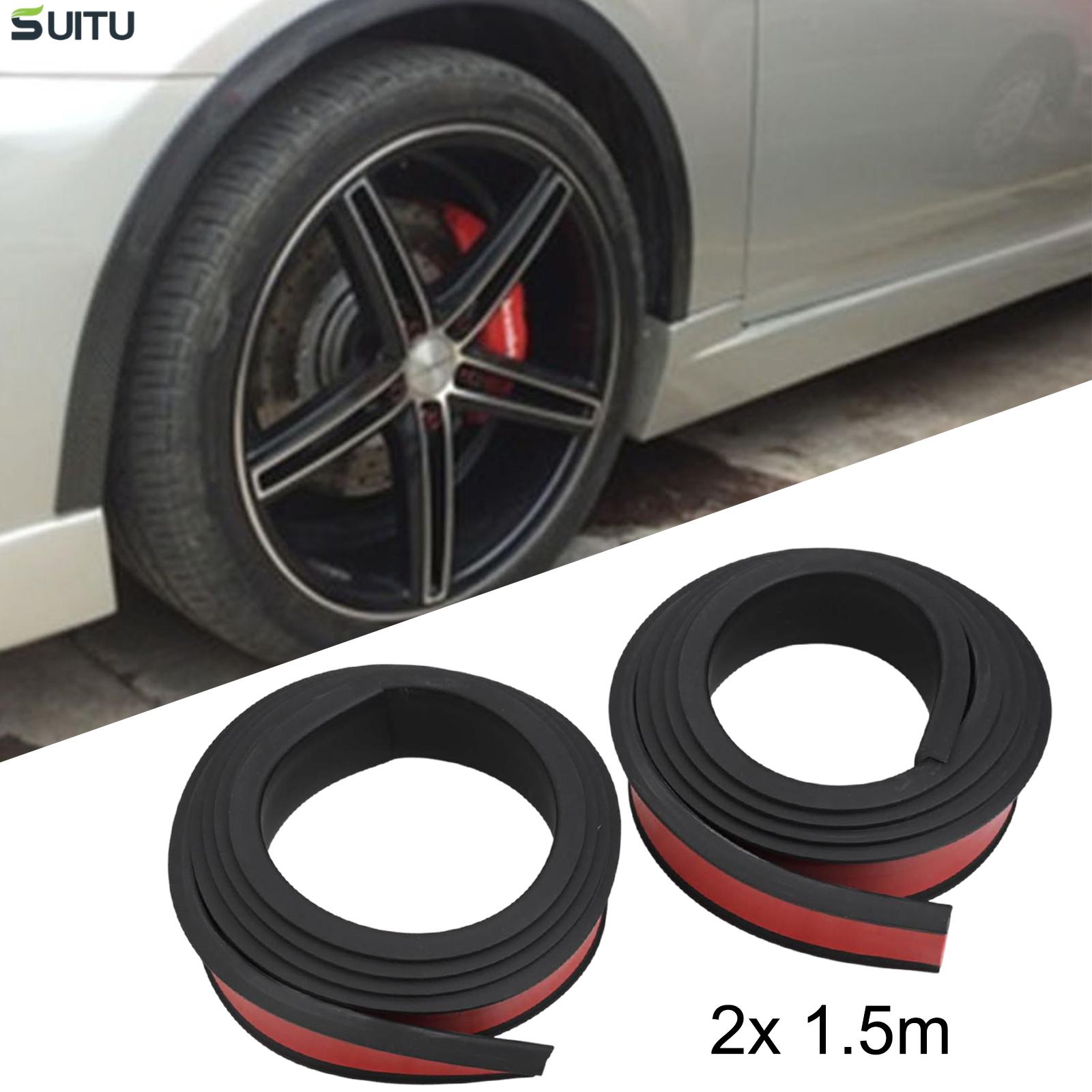 SUITU Universal Anti-collision Strips Rubber Vehicle Wheel Arch Protection Mudguard ราคา 2,712 บาท*ส่งฟรี