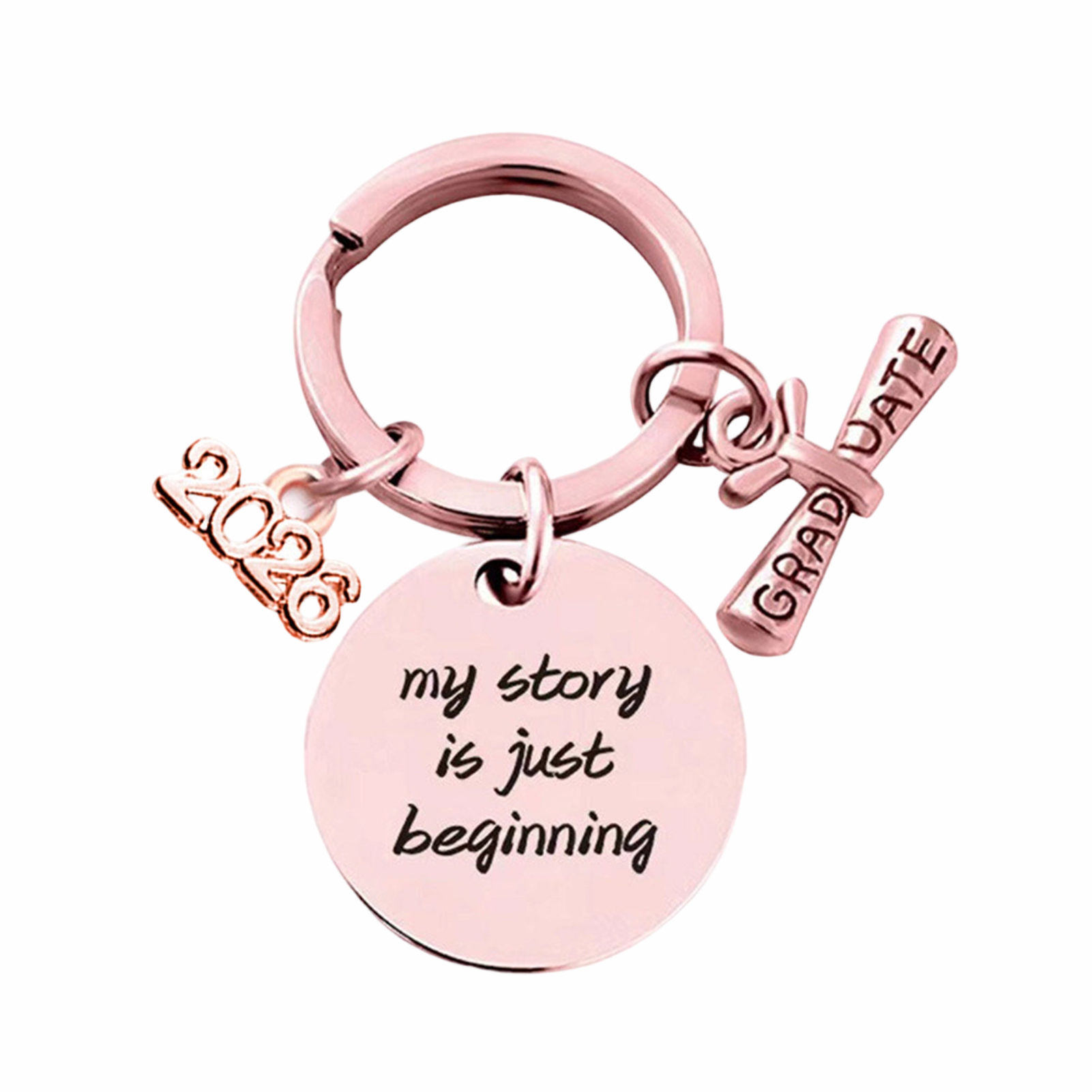 College Graduation Keepsake Class of 2026 Keychain Class of 2026 Graduation Keychain for High School College Graduates Meaningful Gift for Him Her Graduation Decoration Souvenir Perfect Graduation - 2