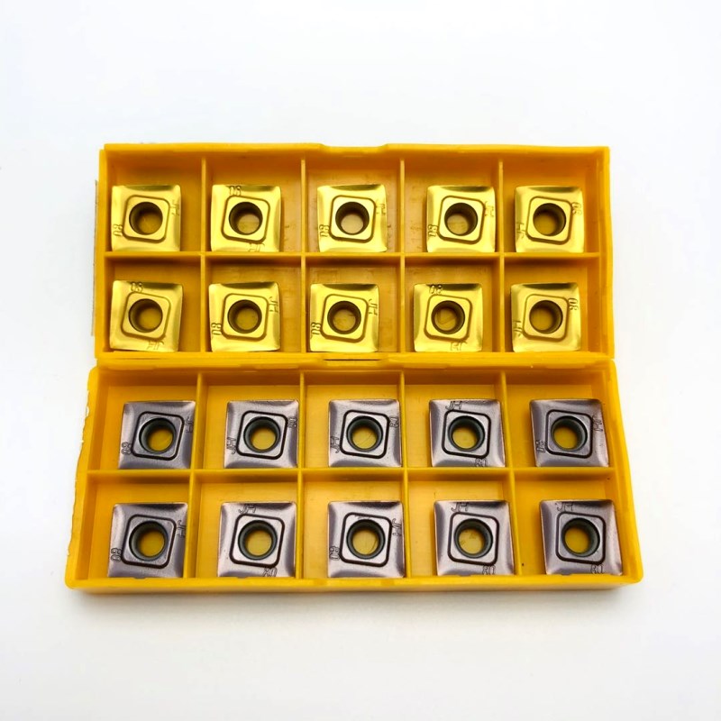 yingke 10pcs Somt12t308peer Jh Vp15tf Ue6020 Us735 Carbide Blade External Cnc Turning Tool Metal Turning Tools Cutting Tool Somt 12t308