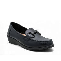 Louis Cuppers Women Slip On Sleek Minimal Wedge Flats Kasut Wanita - 250161445